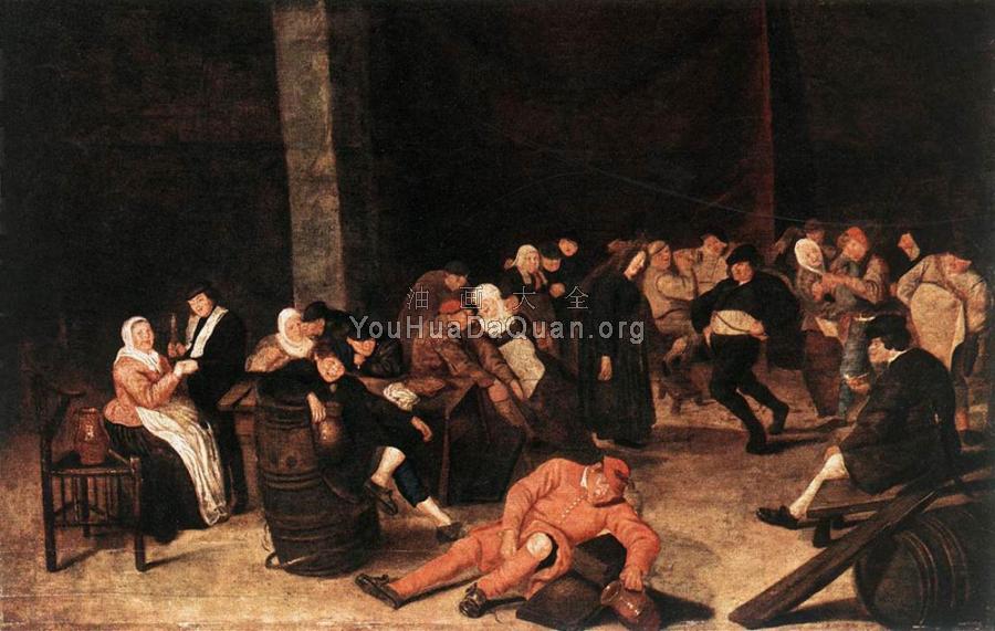 Harmen Peasants At A Wedding Feast - 弗朗斯·哈尔斯